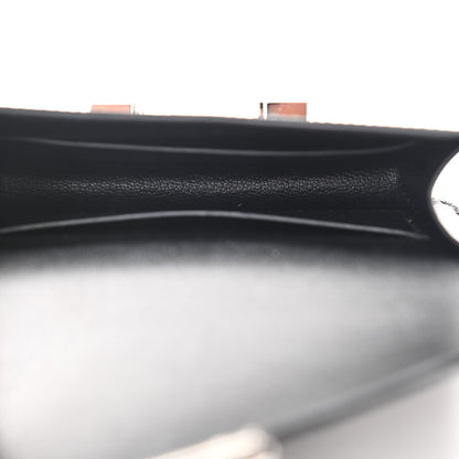 Hermes Lizard Constance Slim Wallet Black 6 of 11