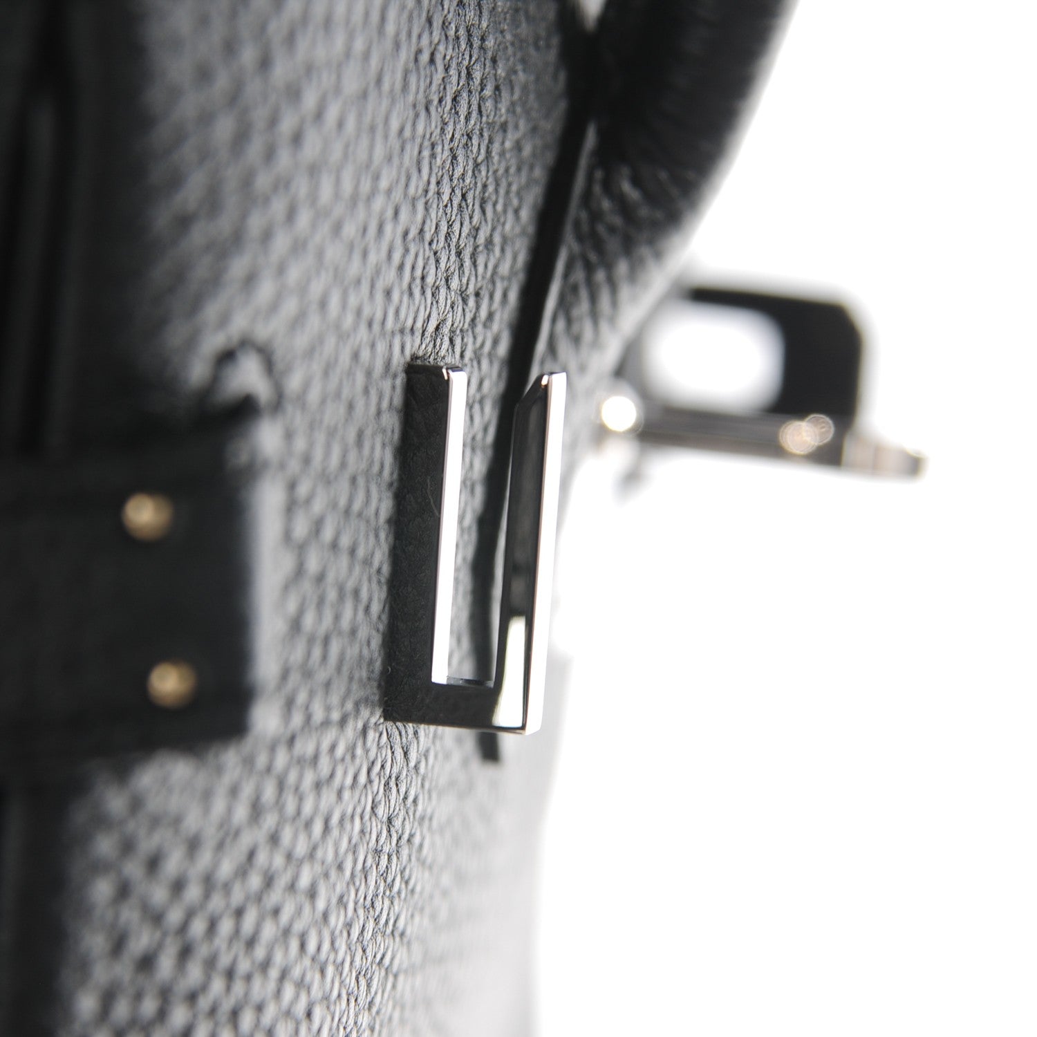 Hermes Taurillon Clemence Birkin 30 Black 17 of 22