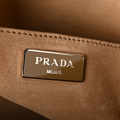 Prada Scamosciato Hobo Cammello 6 of 9