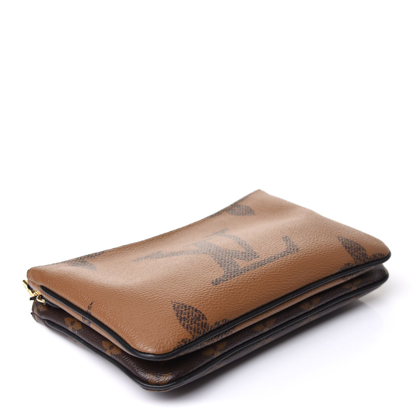 Reverse Monogram Giant Double Zip Pochette