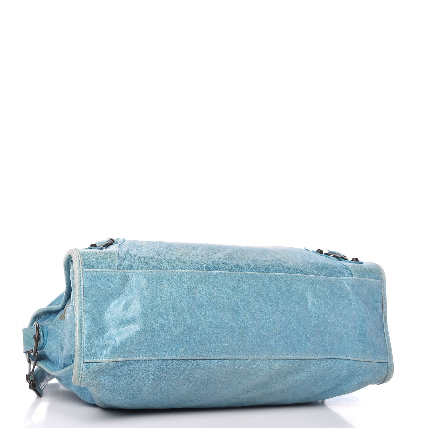 Balenciaga Agneau Classic Hardware City Bleu Paon 4 of 11