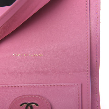 Chanel Caviar Quilted Compact Flap Wallet Pink 7 of 8