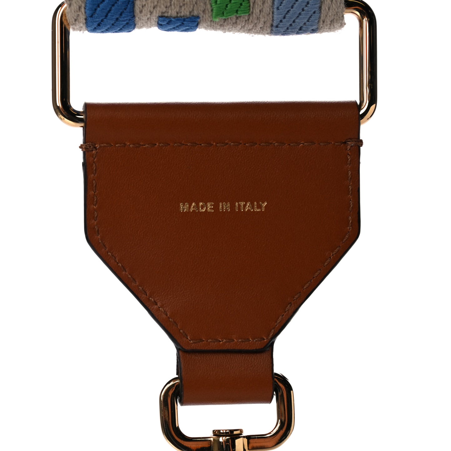 Canvas Calfskin FF 1974 Adjustable Strap You Multicolor Cuoio