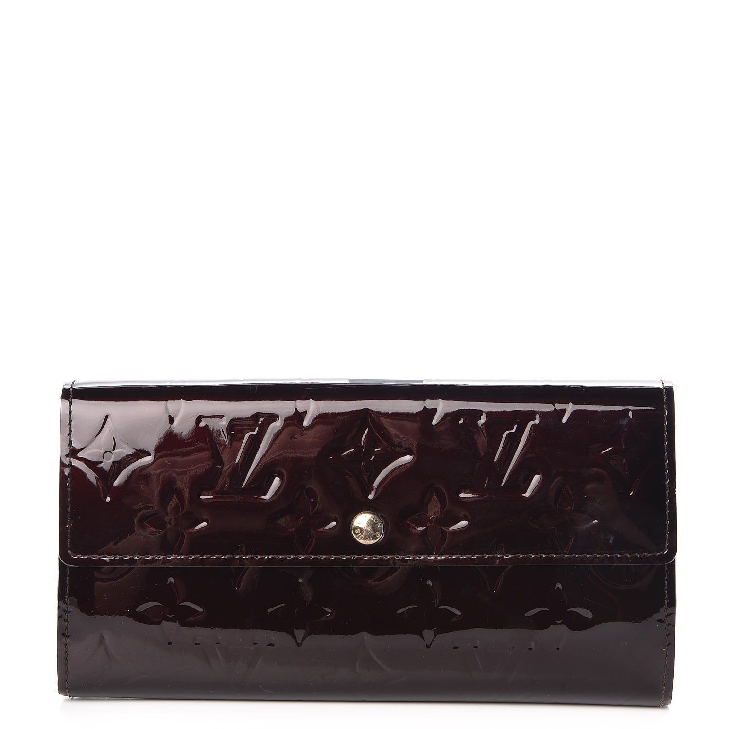 Louis Vuitton Vernis Sarah Wallet Amarante 1 of 8