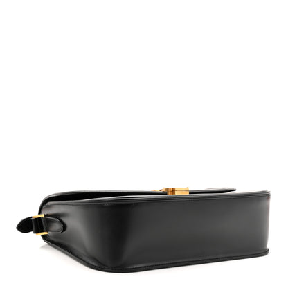 Saint Laurent Box Calfskin Monogram Large Solferino Shoulder Bag Black 4 of 10