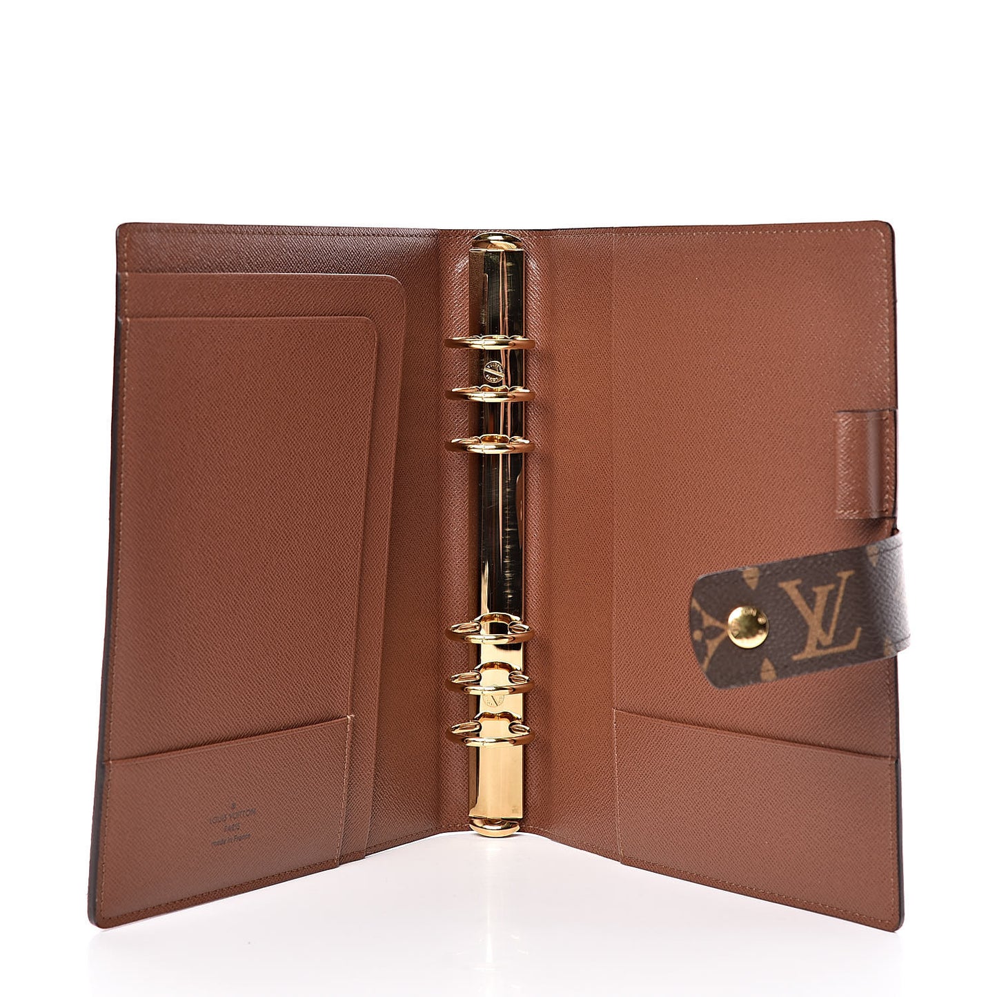 Monogram Large Ring Agenda Cover