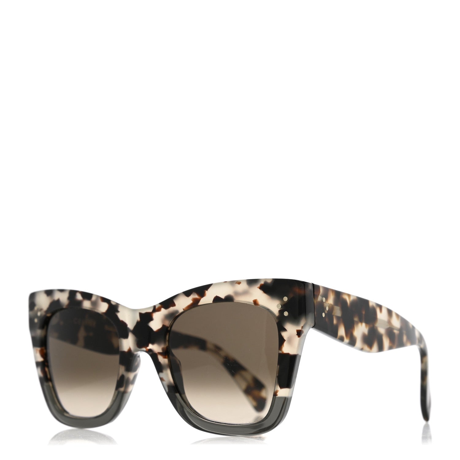 Celine Catherine Sunglasses CL 41090/S Grey Havana 1 of 6