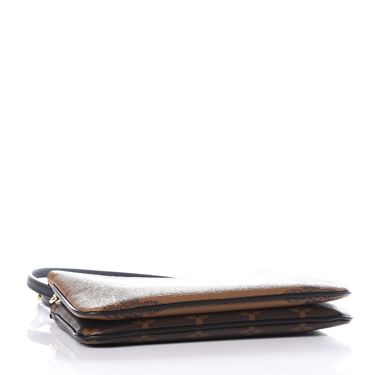 Reverse Monogram Giant Double Zip Pochette
