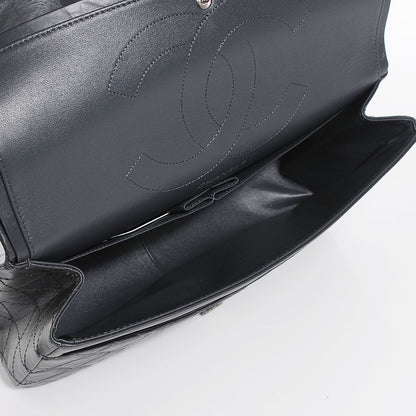 Chanel Aged Calfskin 2.55 Reissue 227 Flap Dark Grey 5 of 10