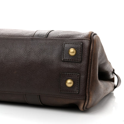 Mulberry Classic Grain Calfskin Bayswater Chocolate 10 of 14