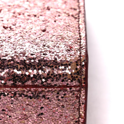 Saint Laurent Glitter Monogram Galactica Satchel Pink 17 of 19