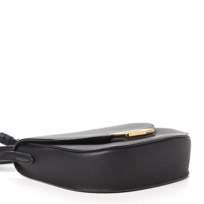 Celine Grained Calfskin Small Trotteur Black 4 of 11