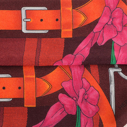 Hermes Silk Grand Manege Twilly 4 of 6