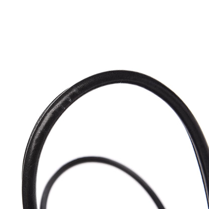 Saint Laurent Linen Calfskin Rive Gauche Tote Black 9 of 10