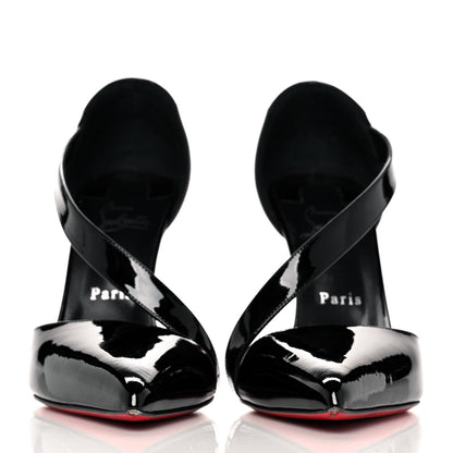 Christian Louboutin Patent Astrid 100 Pumps 39.5 Black 2 of 7