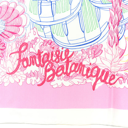 Hermes Silk Fantaisie Botanique Shawl 140 3 of 5