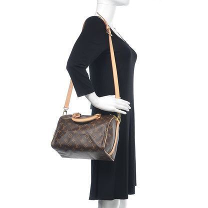 Louis Vuitton Monogram Speedy Bandouliere 25 2 of 9