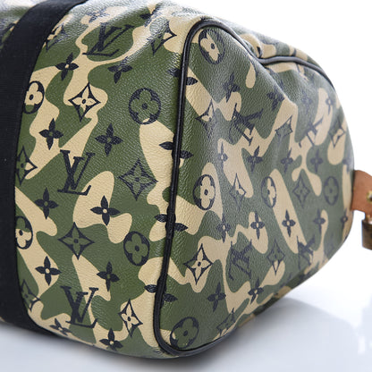 Louis Vuitton Monogramouflage Speedy 35 9 of 20