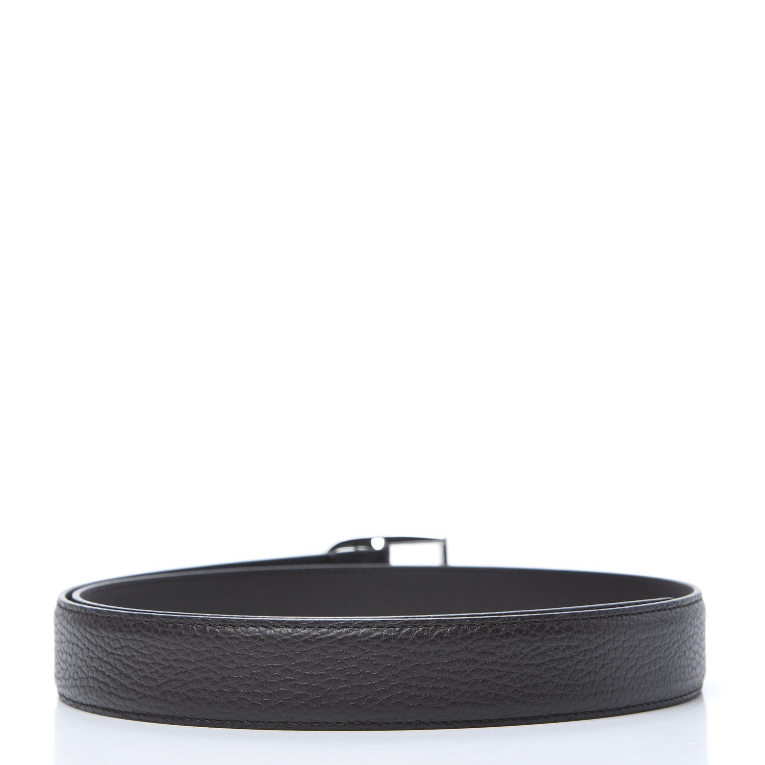 Gucci Calfskin Belt 85 34 Dark Brown 2 of 7
