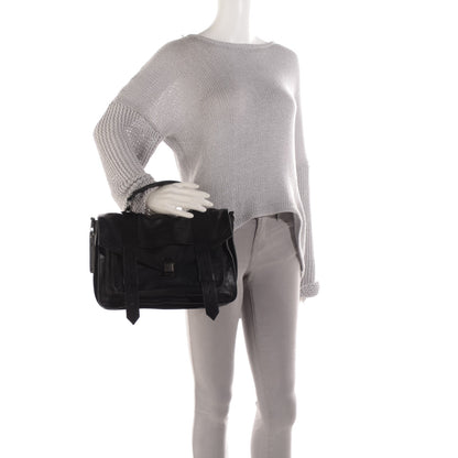Proenza Schouler Lambskin Medium PS1 Satchel Black 2 of 11