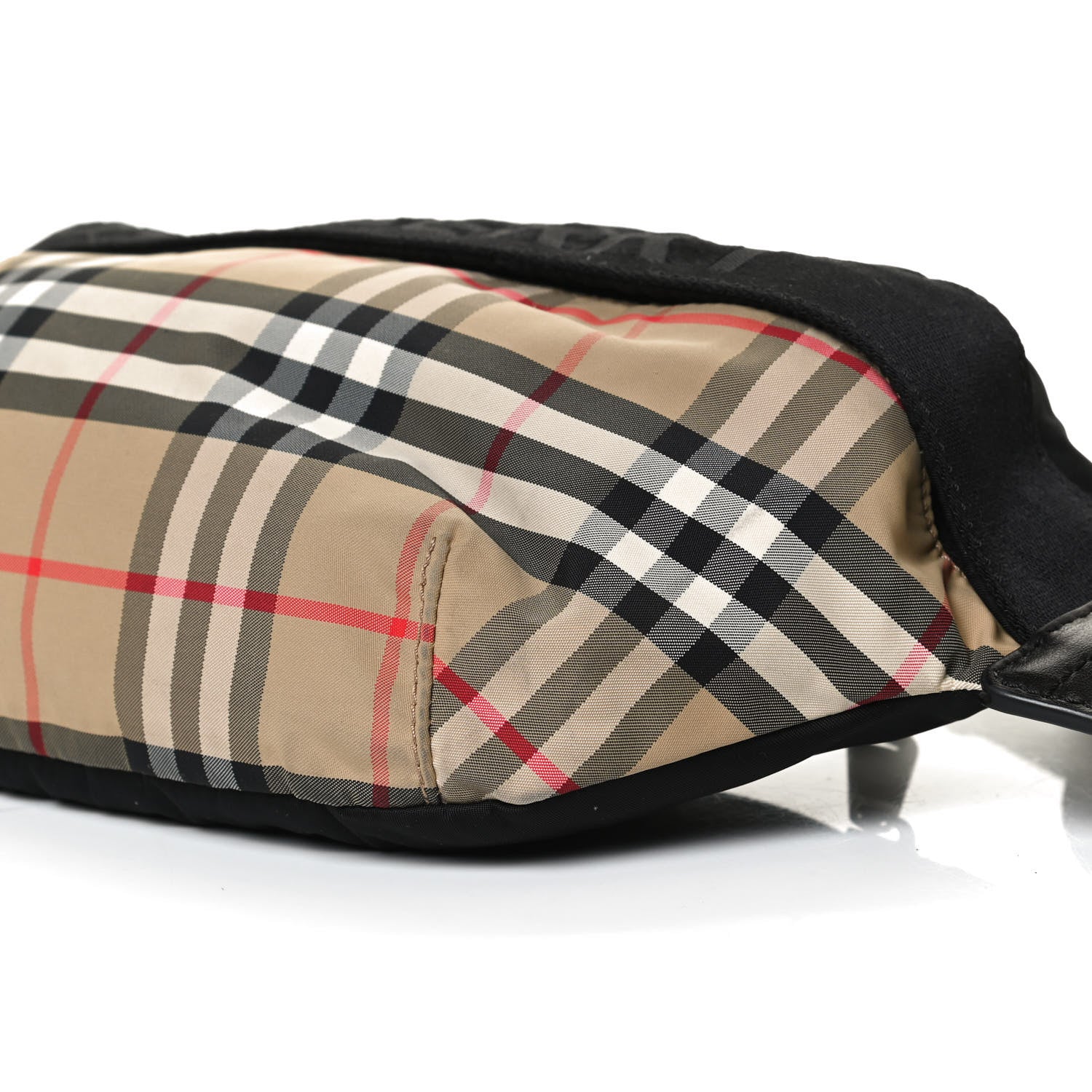 Burberry Nylon Vintage Check Sonny Bum Bag Archive Beige Black 9 of 11