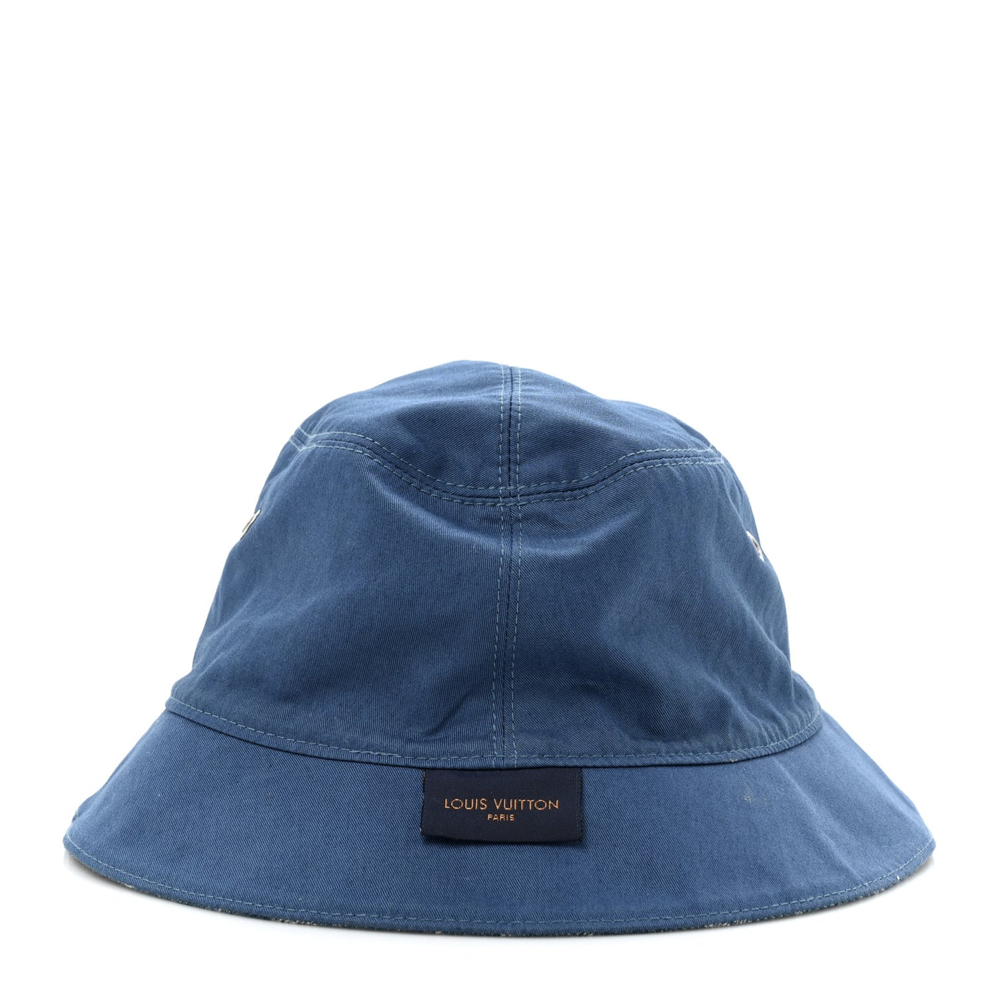 Monogram Denim Transformable Bob Bucket Hat Blue