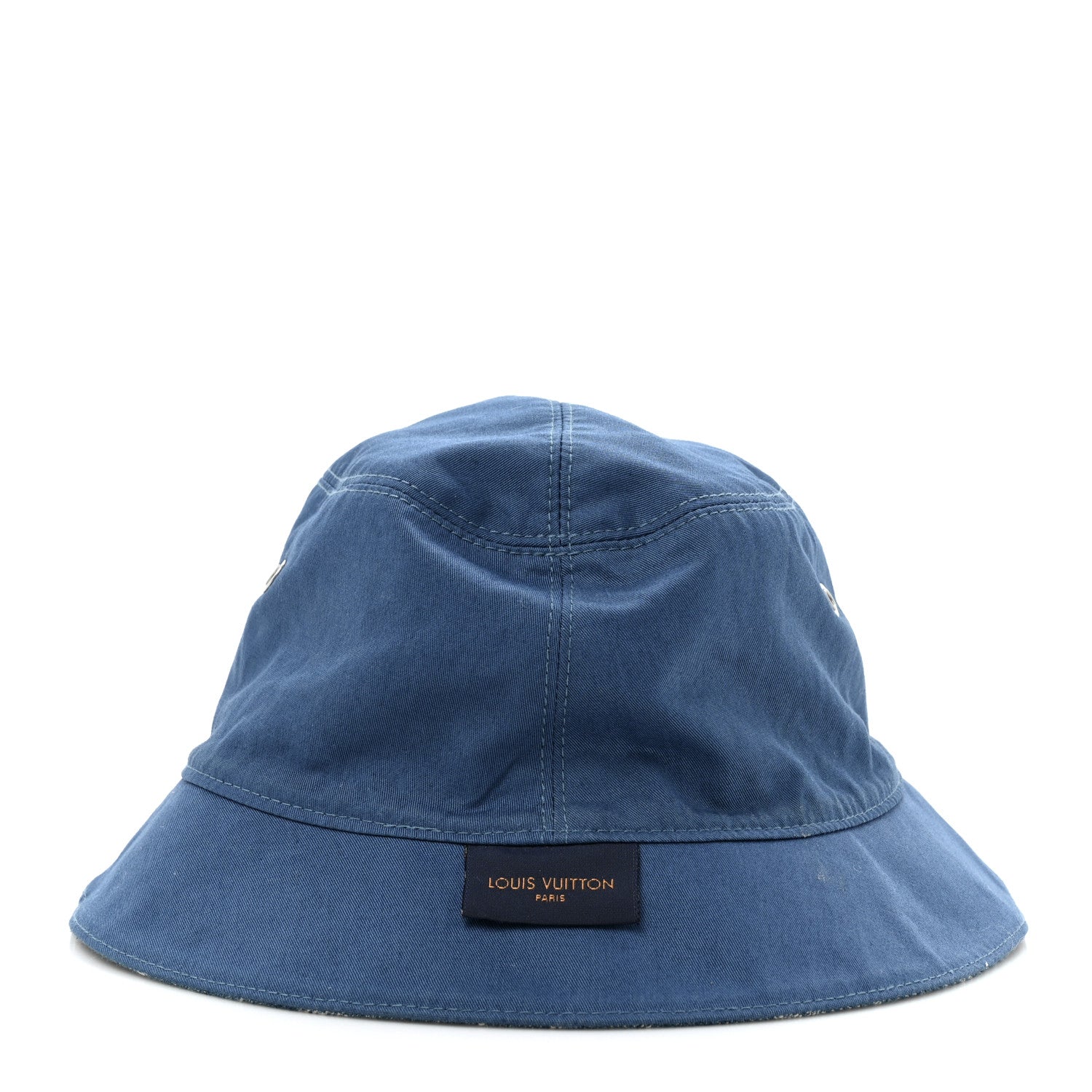 Louis Vuitton Monogram Denim Transformable Bob Bucket Hat Blue 10 of 15