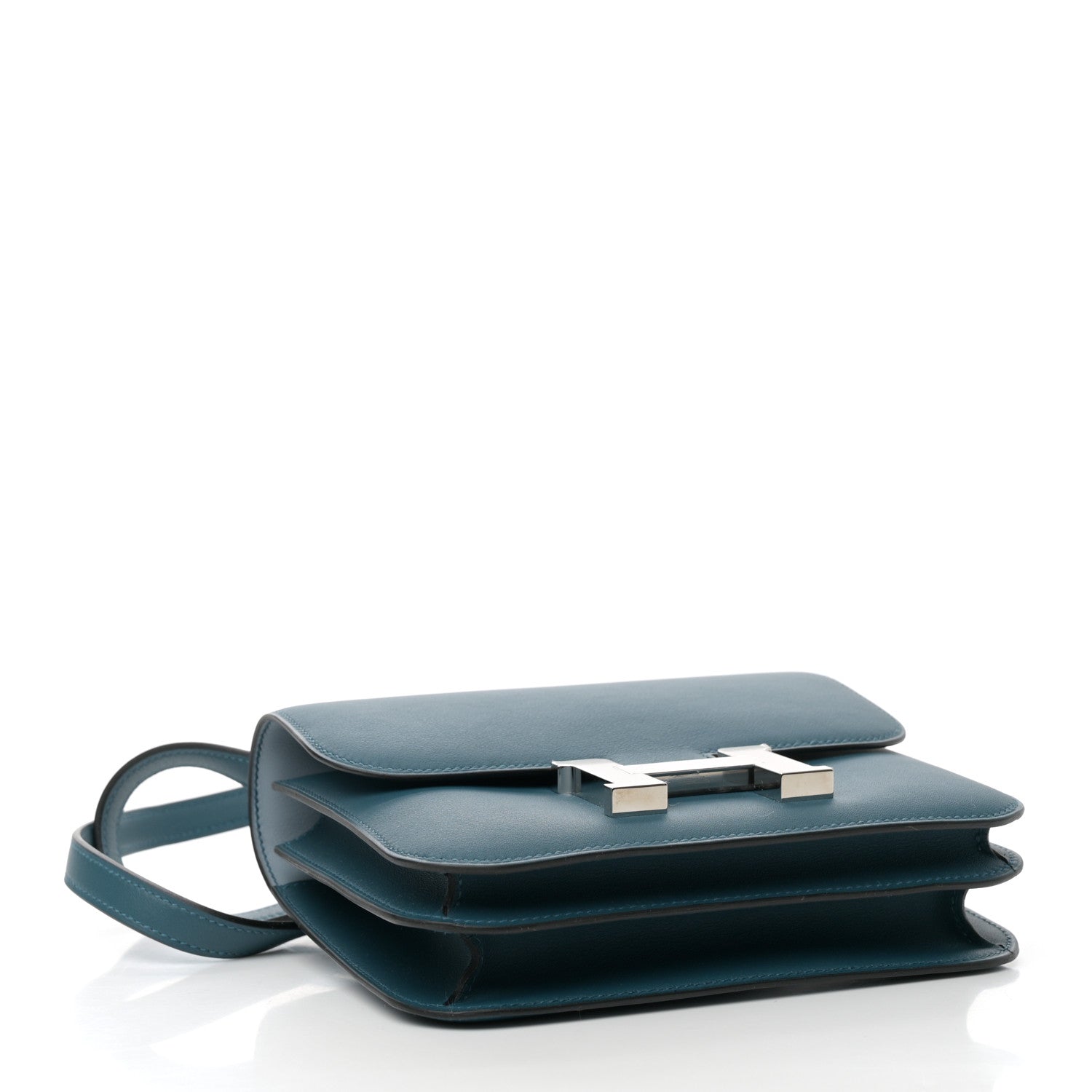 Hermes Swift Constance Verso 18 Colvert Bleu Lin 4 of 11