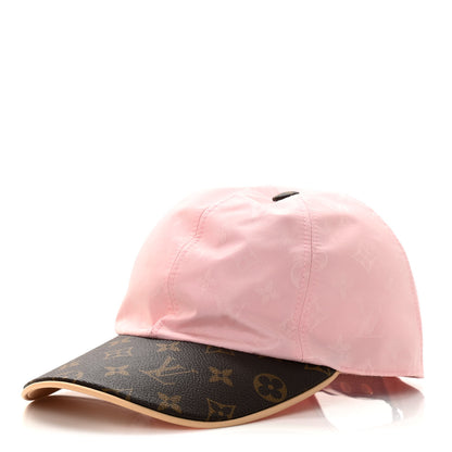 Louis Vuitton Polyester Silk Monogram LV Get Ready Cap M Pink 1 of 9