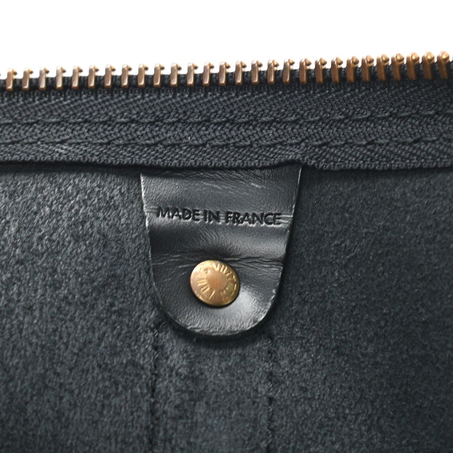 Louis Vuitton Epi Keepall 50 Black 6 of 13