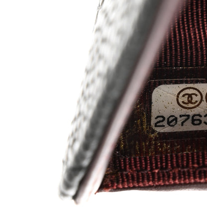 Chanel Caviar Quilted CC French Wallet Black 8 of 9