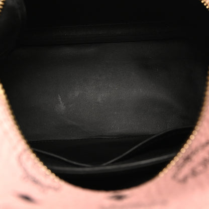 MCM Visetos Small Side Stud Stark Backpack Soft Pink 5 of 9