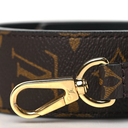 Louis Vuitton Monogram Bandouliere Shoulder Strap Black 2 of 6