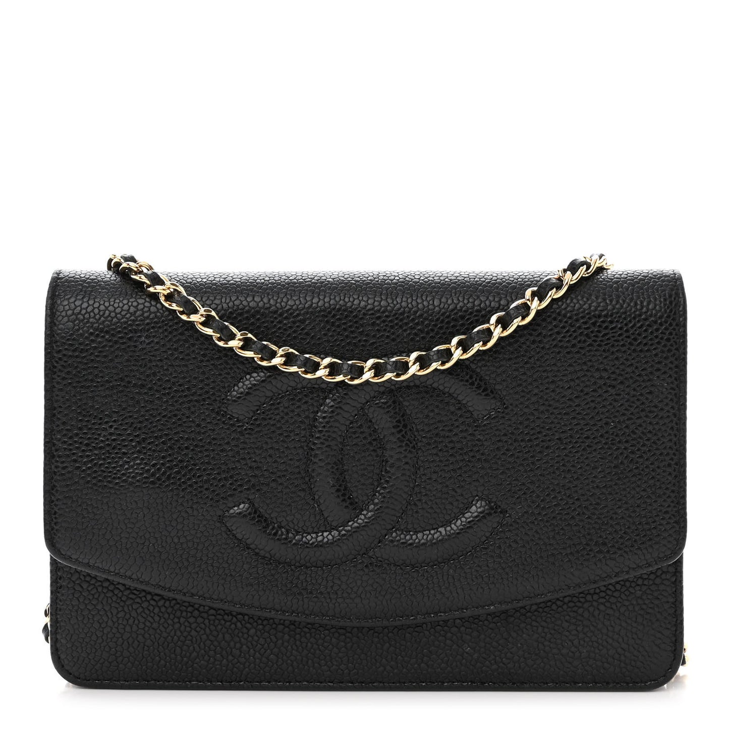 Caviar Timeless CC Wallet on Chain WOC Black