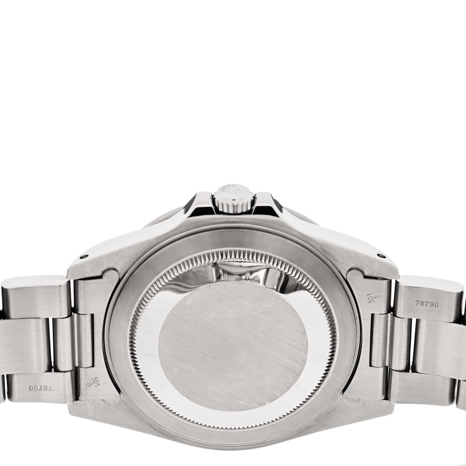 Rolex Stainless Steel 40mm Oyster Perpetual Date Explorer II Watch Black 16570 4 of 5