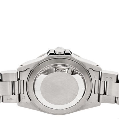 Rolex Stainless Steel 40mm Oyster Perpetual Date Explorer II Watch Black 16570 4 of 5