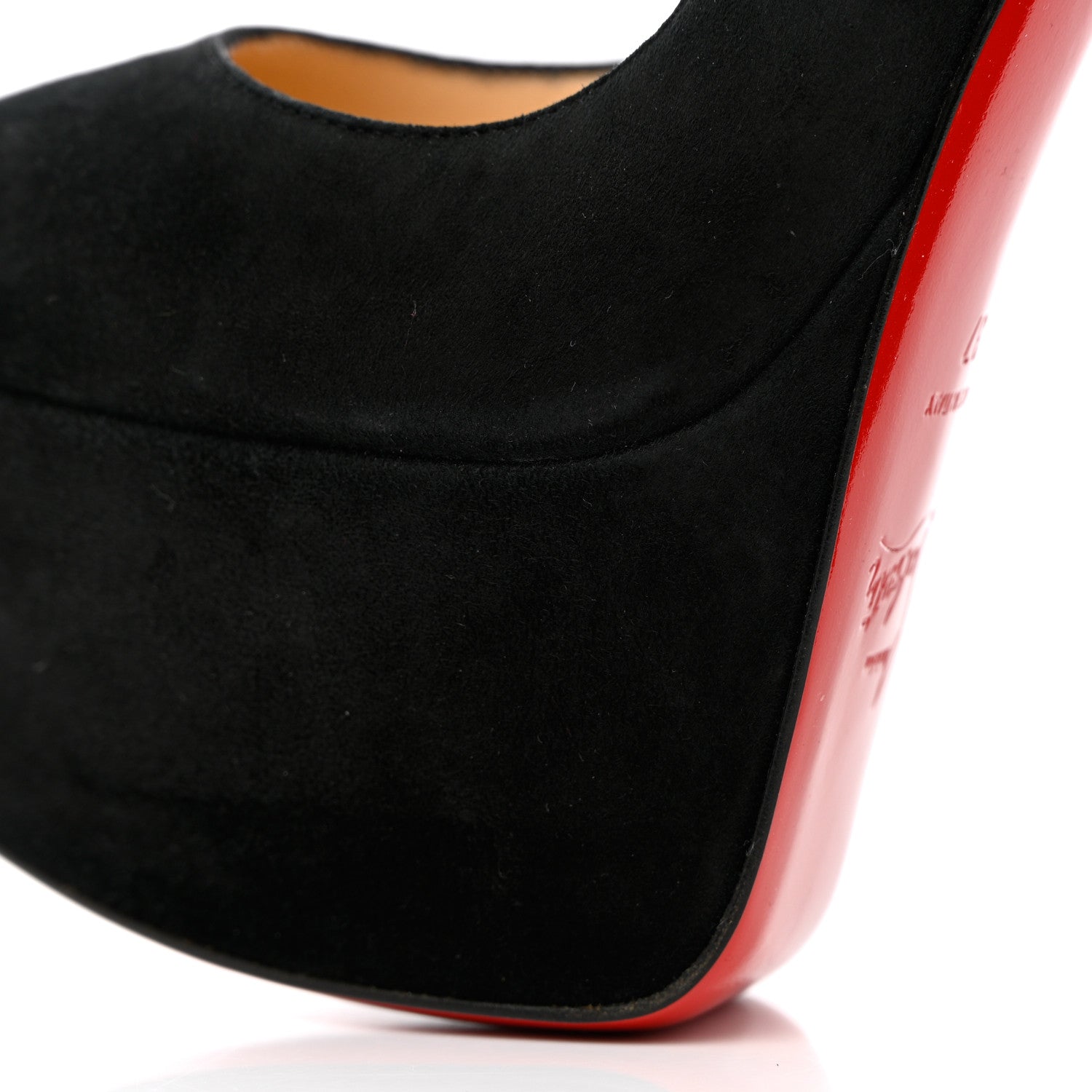Christian Louboutin Suede Alta Vicky 160 Pumps 37 Black 12 of 15