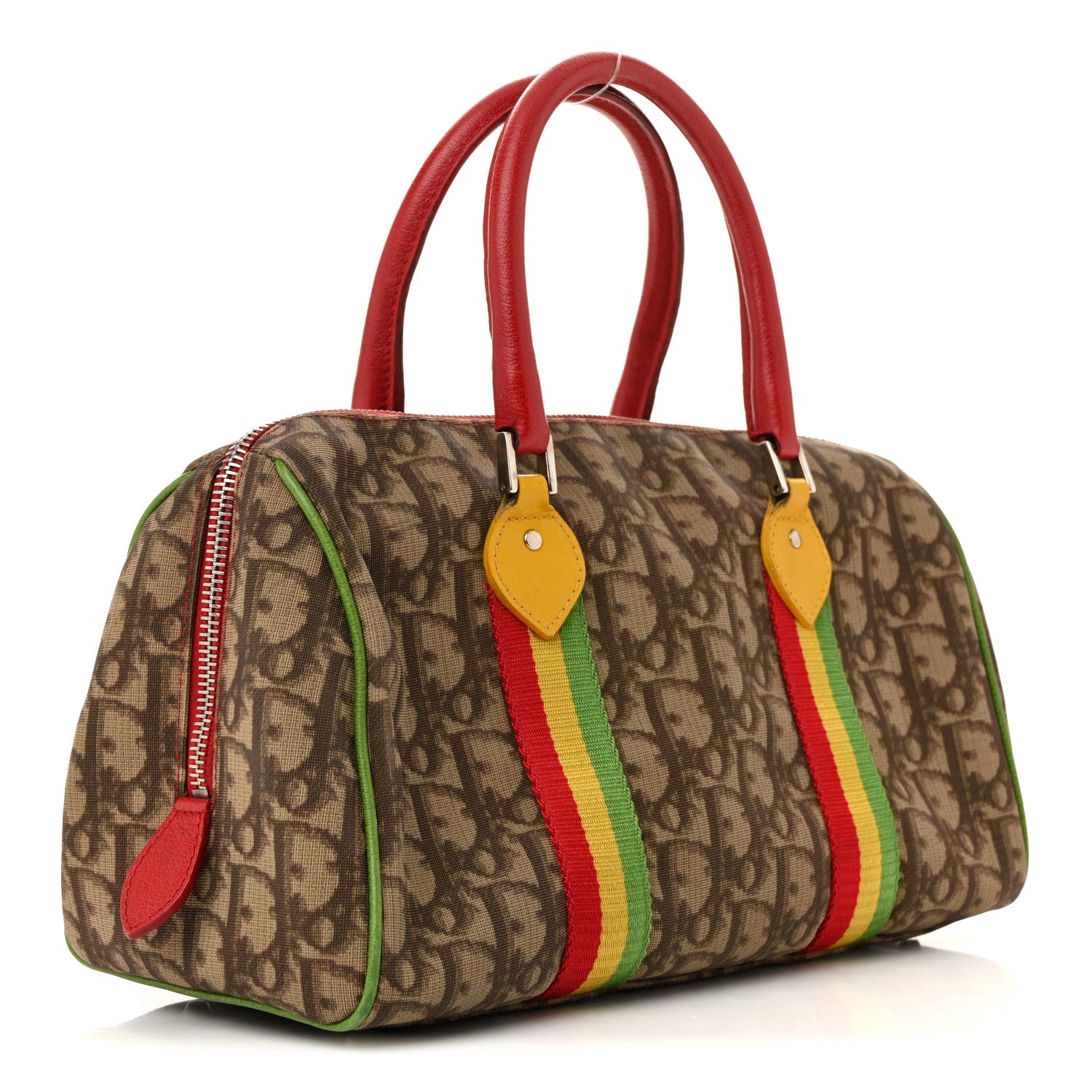 Christian Dior Monogram Rasta Boston Beige 1771737 – FASHIONPHILE