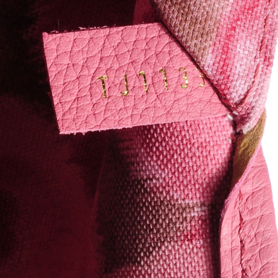 Louis Vuitton Monogram Articles de Voyage Ikat Neverfull GM Rose Velours 8 of 8