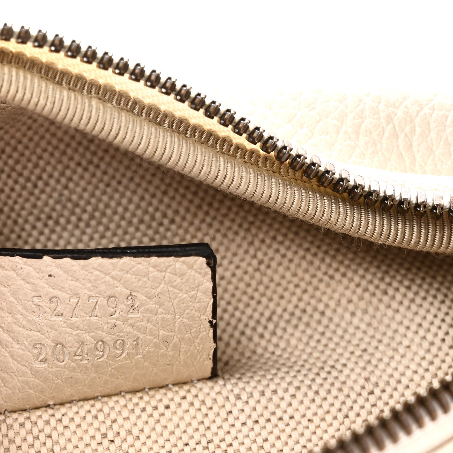 Gucci Grained Calfskin Small Logo Belt Bag White 7 of 10