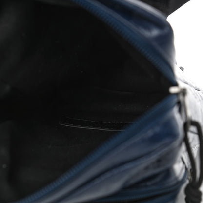 Balenciaga Agneau Explorer Crossbody Navy 4 of 4