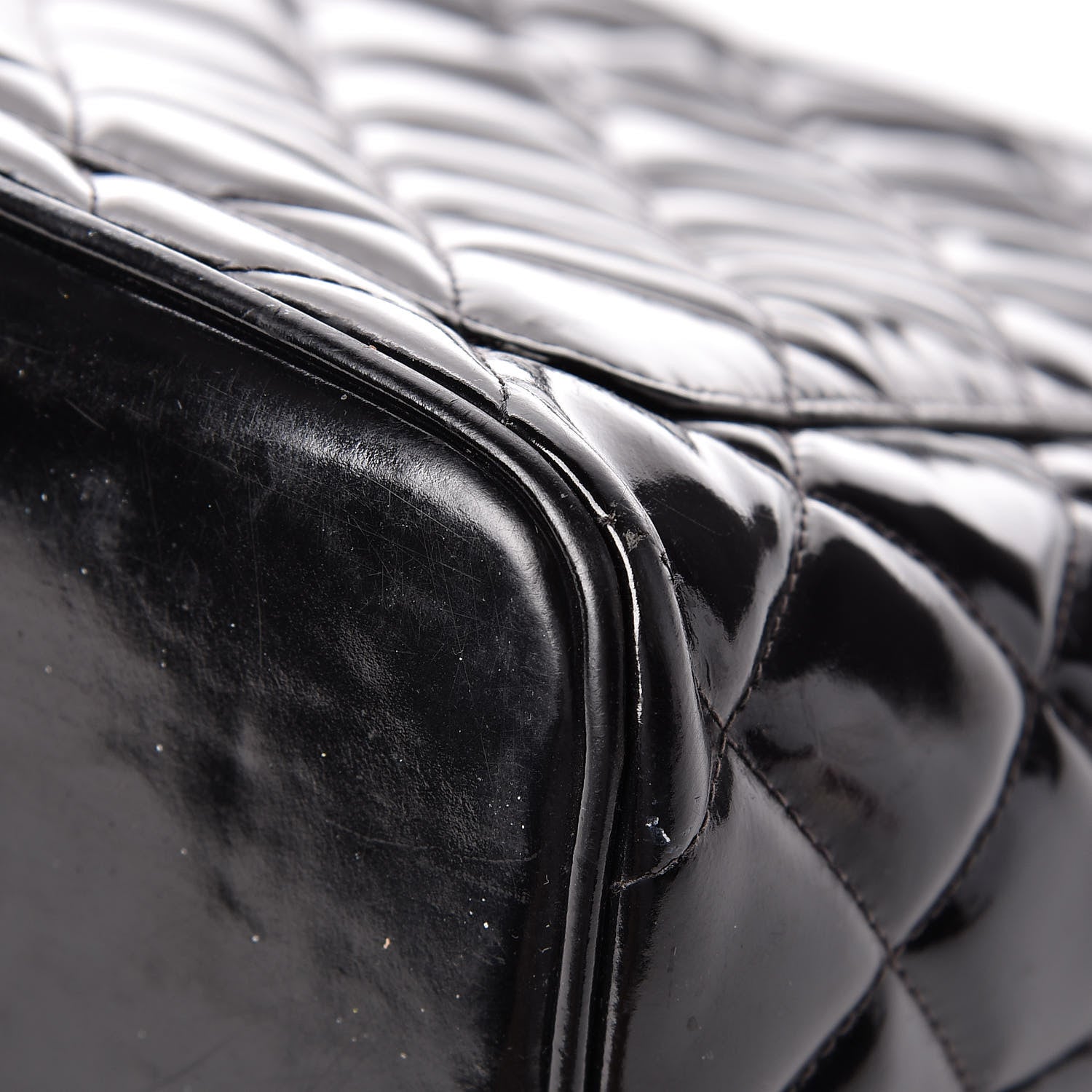 Chanel Patent Medallion Tote Black 14 of 21