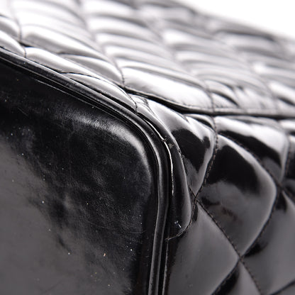 Chanel Patent Medallion Tote Black 14 of 21