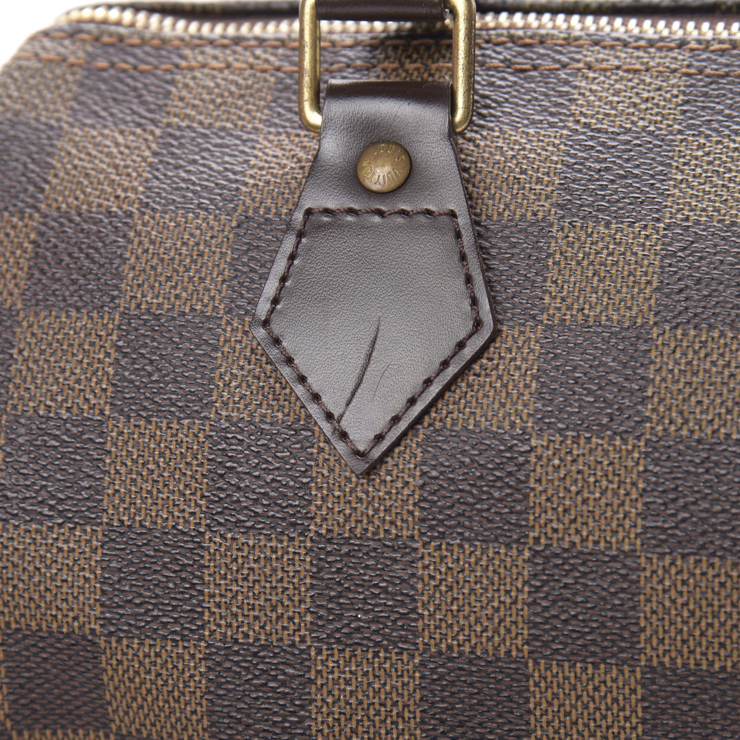 Louis Vuitton Damier Ebene Speedy 25 20 of 21
