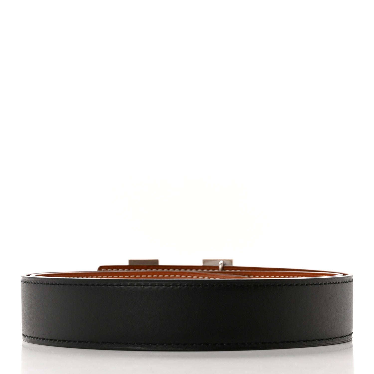 Hermes Box Swift 32mm H Belt Black Gold 2 of 8
