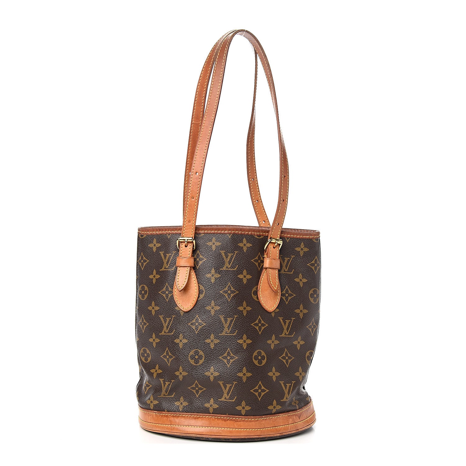 Louis Vuitton Monogram Petit Bucket 23 1 of 11