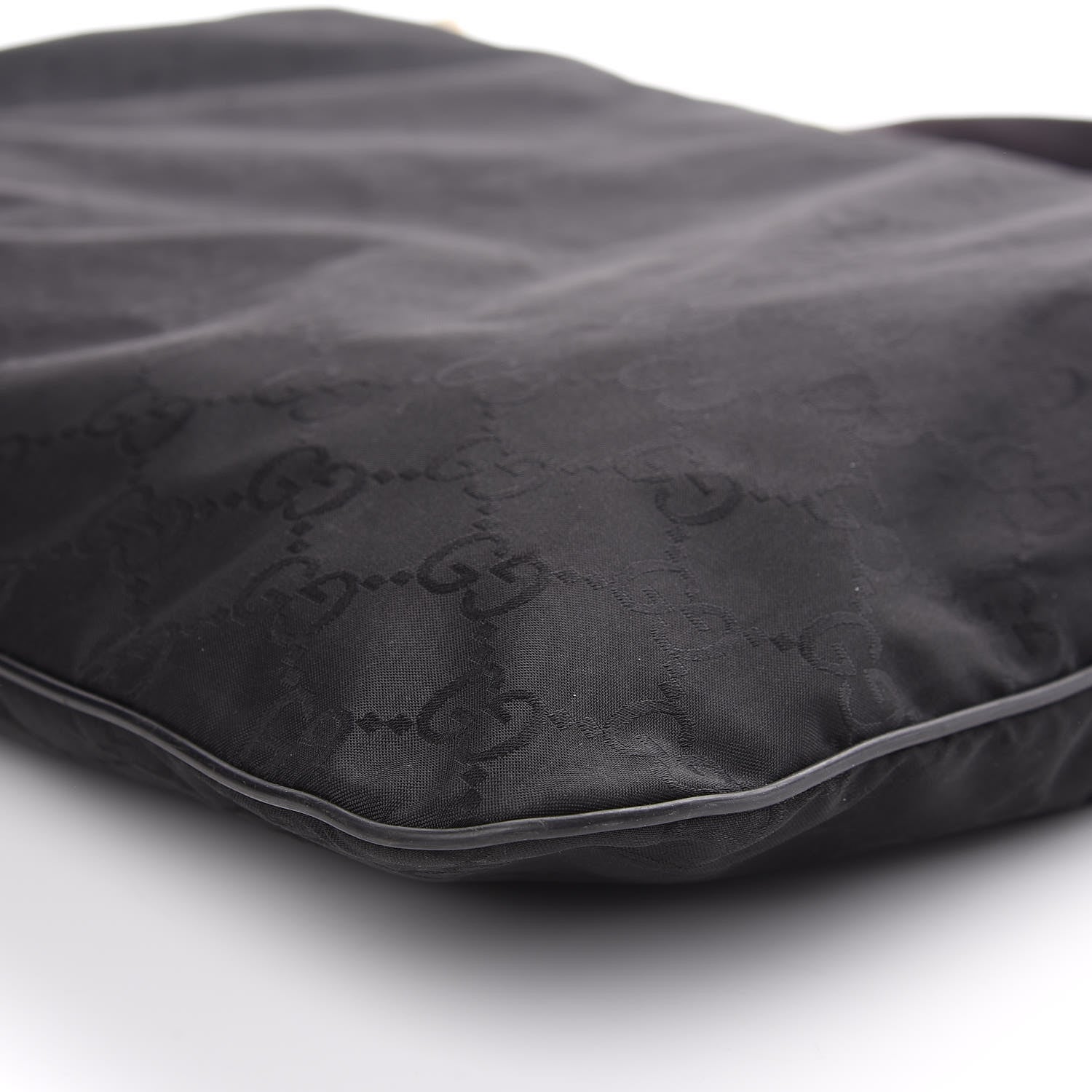 Gucci Nylon Monogram Messenger Black 8 of 12