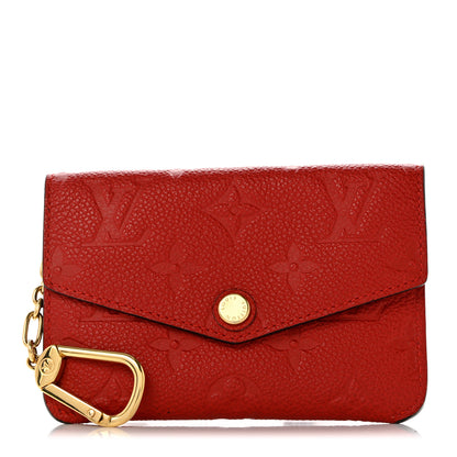 Louis Vuitton Empreinte Key Pouch Cerise 1 of 7