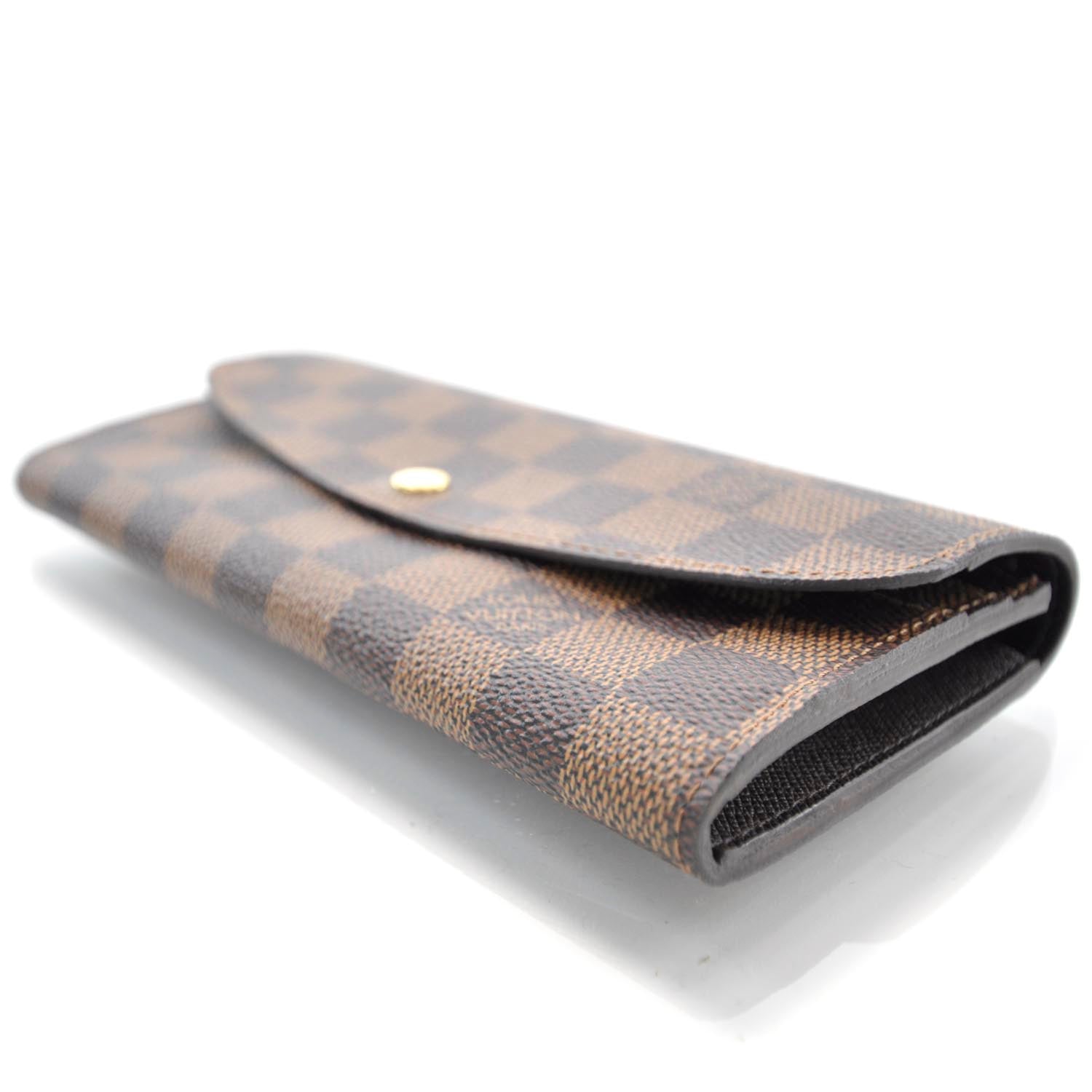 Louis Vuitton Damier Ebene Emilie Wallet 4 of 8