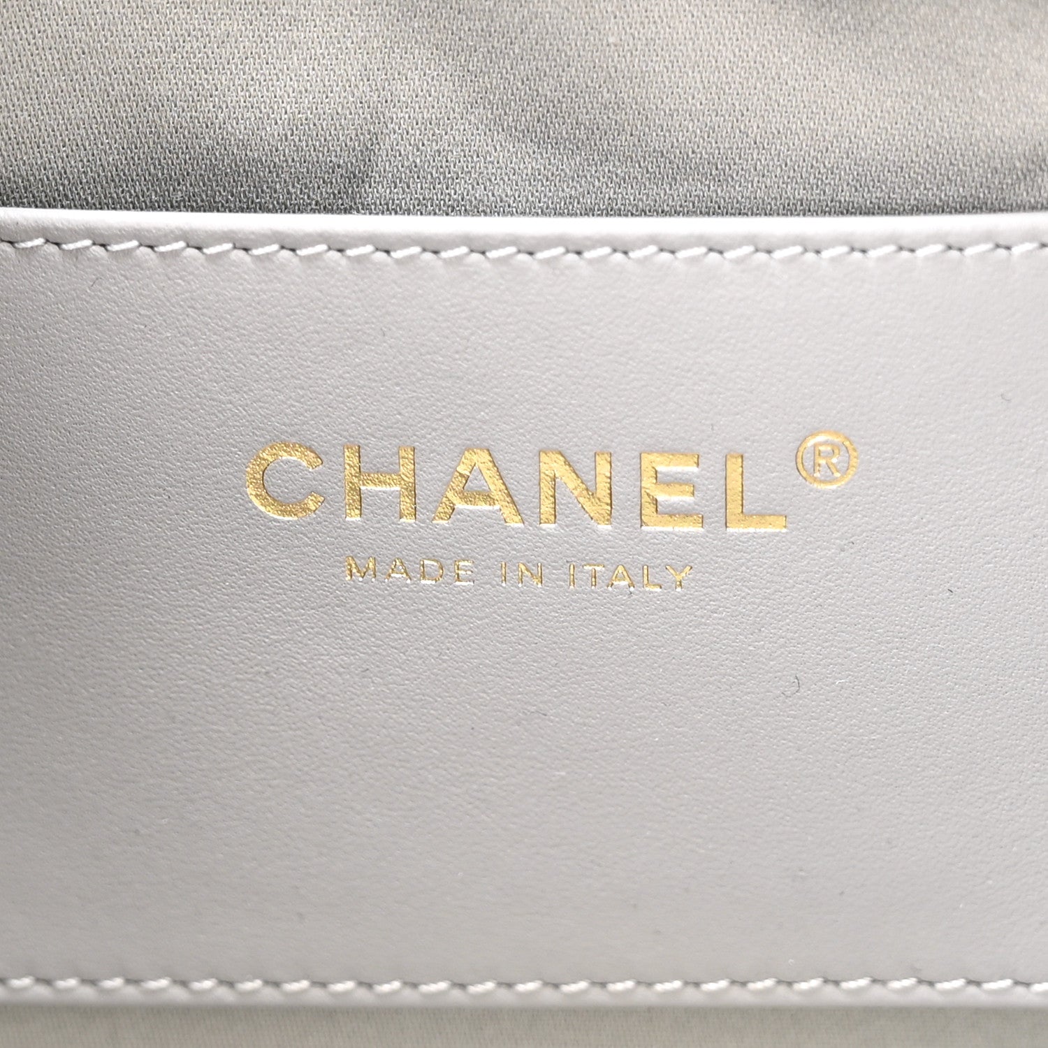 Chanel Metallic Aged Calfskin Quilted Mini Chanel 25 Handbag Silver 6 of 11